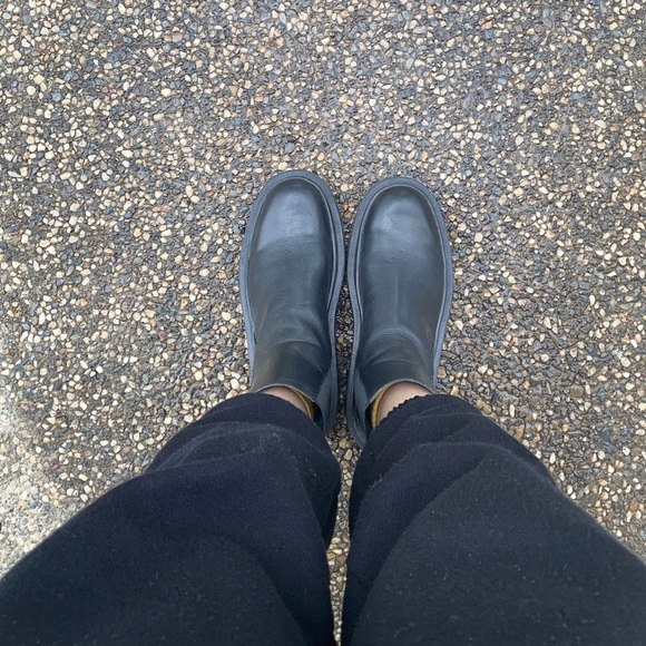 ZARA LEATHER BOOTS - Picture 8 of 9